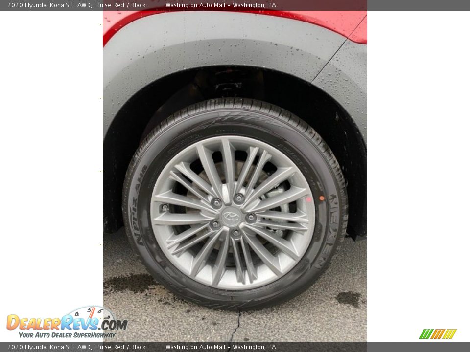 2020 Hyundai Kona SEL AWD Pulse Red / Black Photo #27