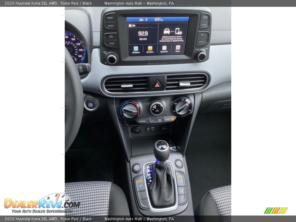 2020 Hyundai Kona SEL AWD Pulse Red / Black Photo #29