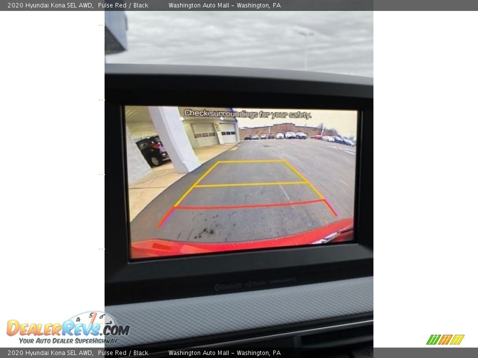 2020 Hyundai Kona SEL AWD Pulse Red / Black Photo #30