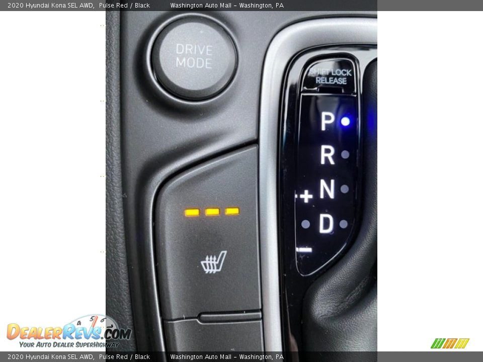 2020 Hyundai Kona SEL AWD Pulse Red / Black Photo #34