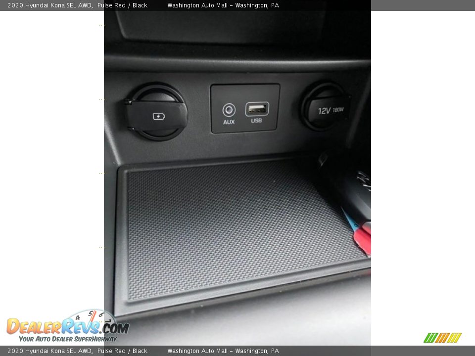 2020 Hyundai Kona SEL AWD Pulse Red / Black Photo #35
