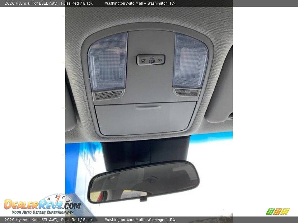 2020 Hyundai Kona SEL AWD Pulse Red / Black Photo #36