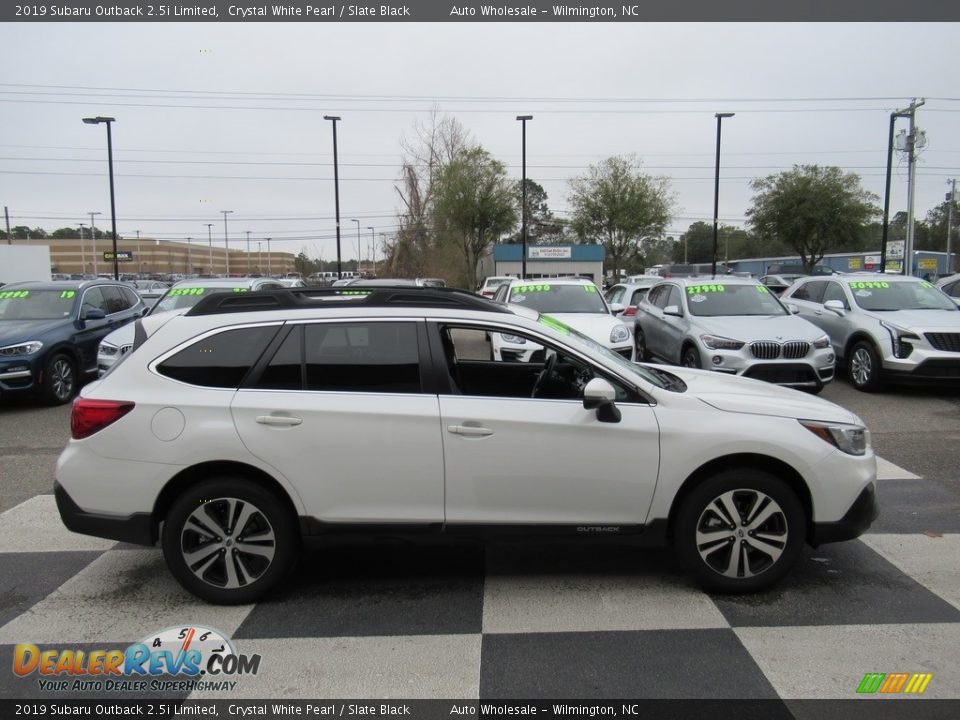2019 Subaru Outback 2.5i Limited Crystal White Pearl / Slate Black Photo #3