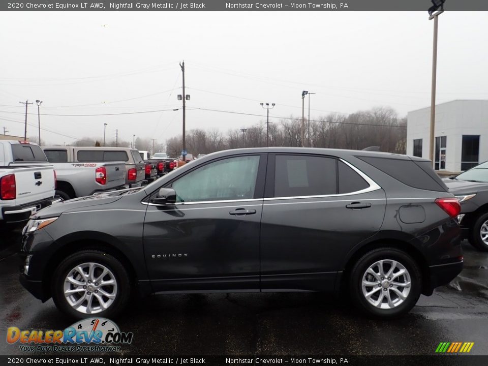 2020 Chevrolet Equinox LT AWD Nightfall Gray Metallic / Jet Black Photo #2