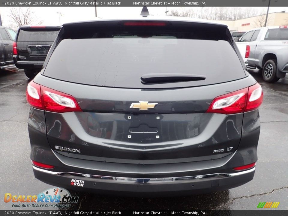 2020 Chevrolet Equinox LT AWD Nightfall Gray Metallic / Jet Black Photo #4