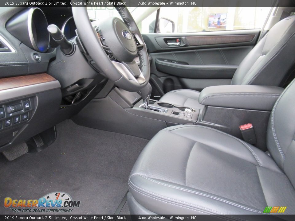 2019 Subaru Outback 2.5i Limited Crystal White Pearl / Slate Black Photo #9