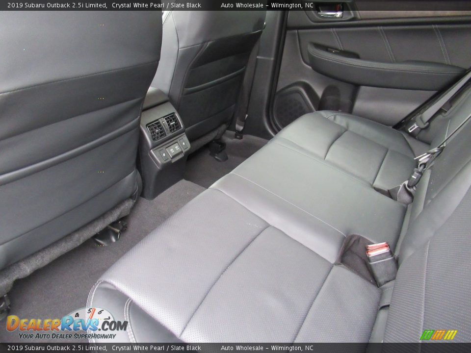 2019 Subaru Outback 2.5i Limited Crystal White Pearl / Slate Black Photo #10
