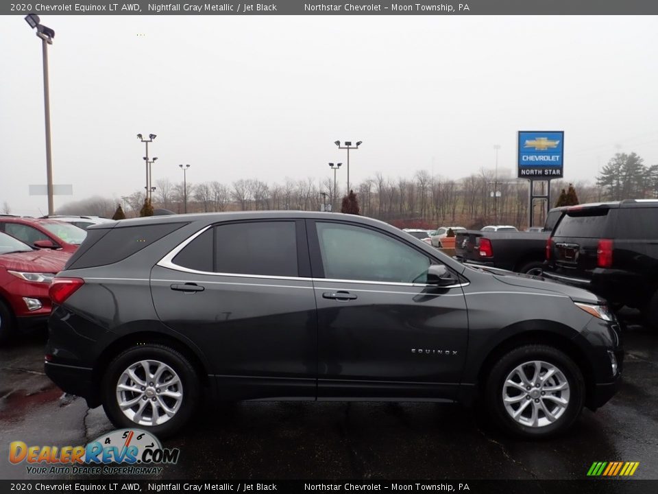 2020 Chevrolet Equinox LT AWD Nightfall Gray Metallic / Jet Black Photo #7