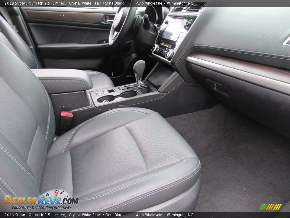 2019 Subaru Outback 2.5i Limited Crystal White Pearl / Slate Black Photo #11