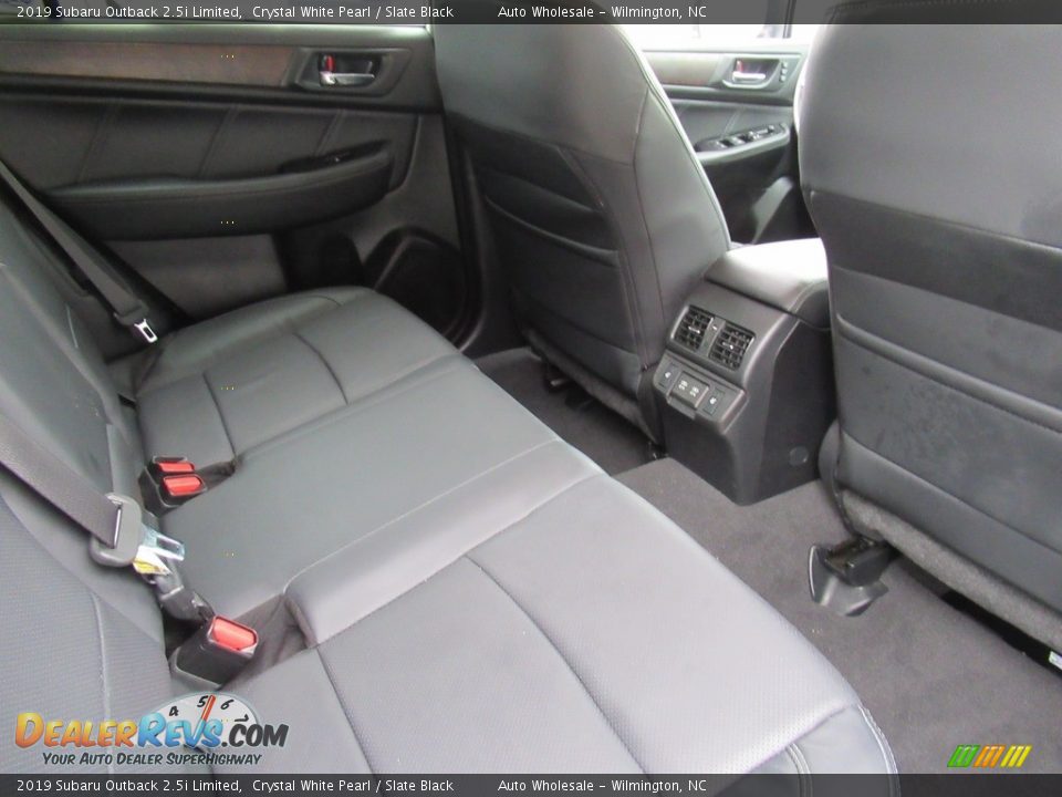 2019 Subaru Outback 2.5i Limited Crystal White Pearl / Slate Black Photo #12