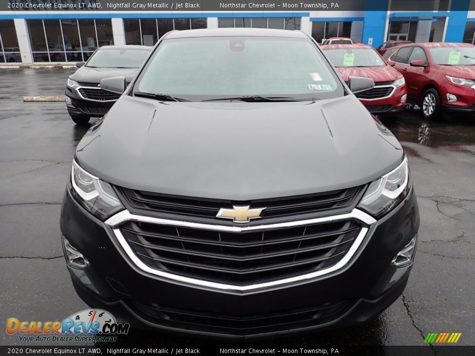 2020 Chevrolet Equinox LT AWD Nightfall Gray Metallic / Jet Black Photo #9