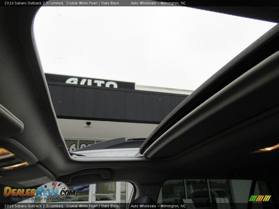2019 Subaru Outback 2.5i Limited Crystal White Pearl / Slate Black Photo #13