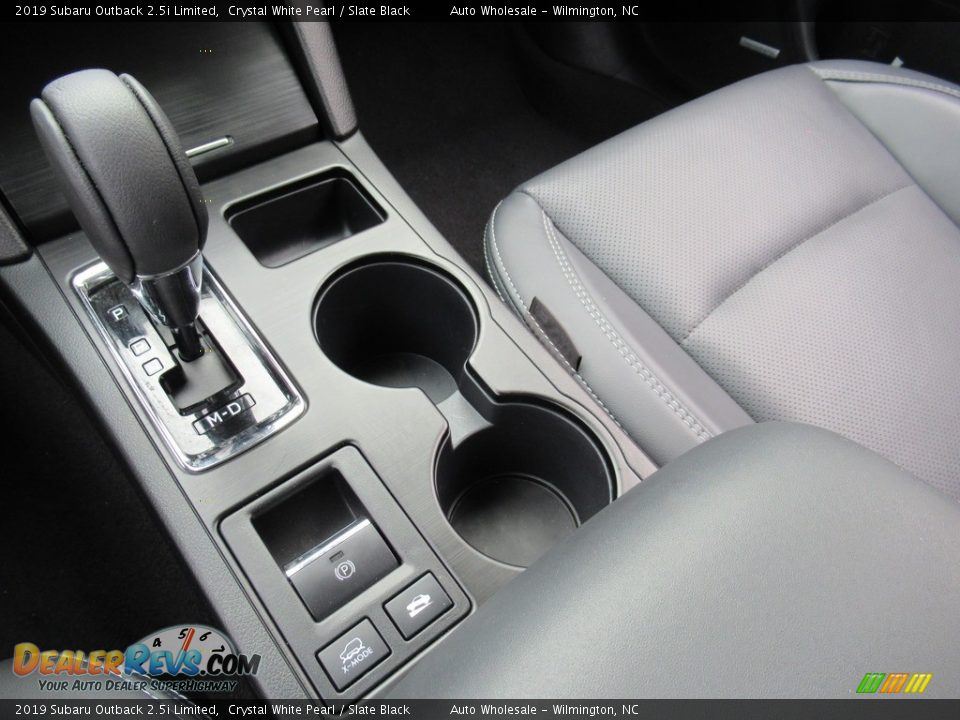 2019 Subaru Outback 2.5i Limited Crystal White Pearl / Slate Black Photo #19