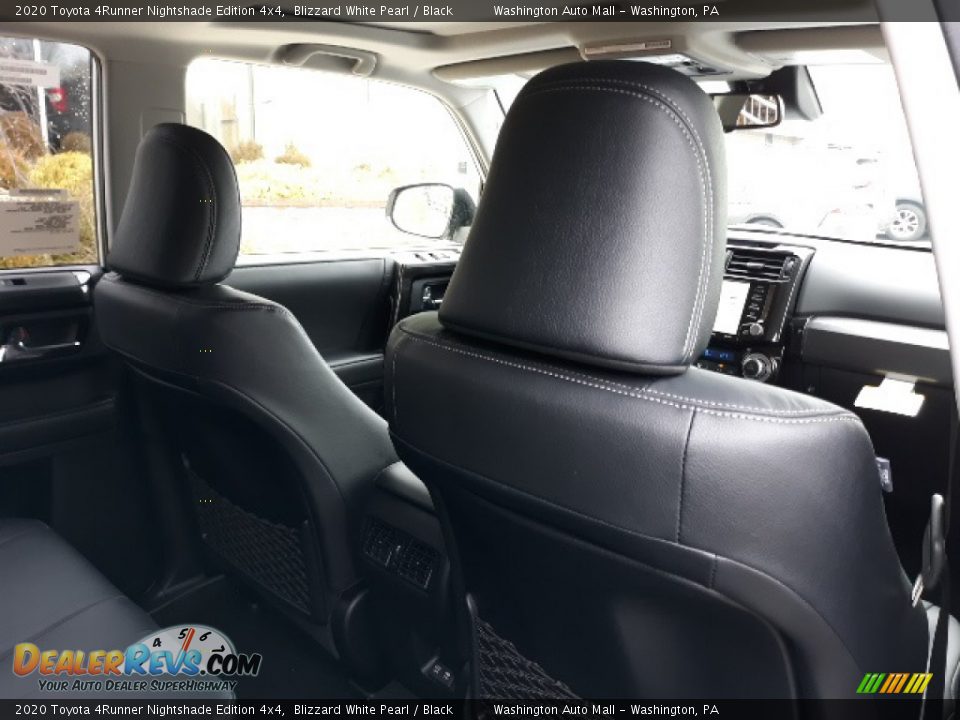 2020 Toyota 4Runner Nightshade Edition 4x4 Blizzard White Pearl / Black Photo #36