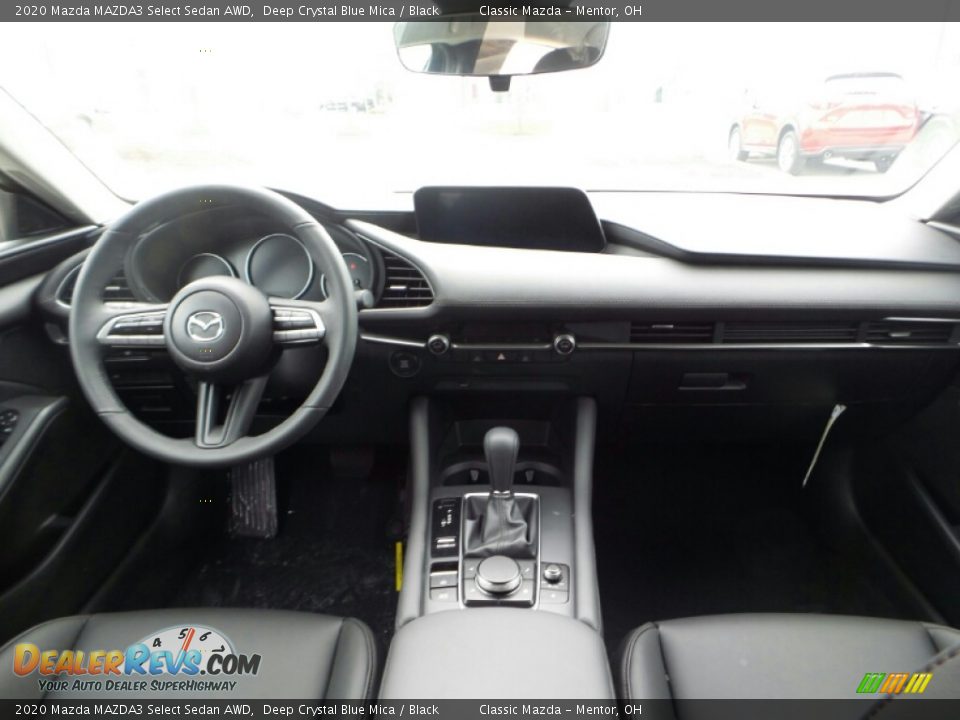 2020 Mazda MAZDA3 Select Sedan AWD Deep Crystal Blue Mica / Black Photo #10