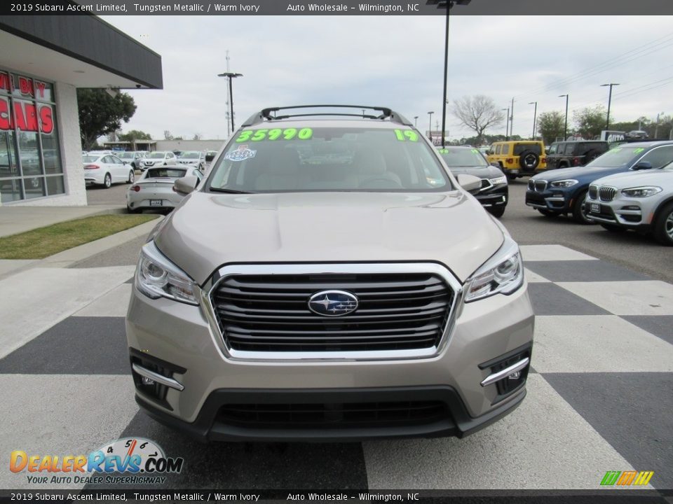2019 Subaru Ascent Limited Tungsten Metallic / Warm Ivory Photo #2