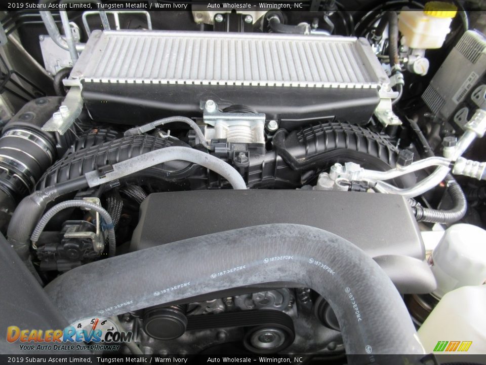 2019 Subaru Ascent Limited Tungsten Metallic / Warm Ivory Photo #6