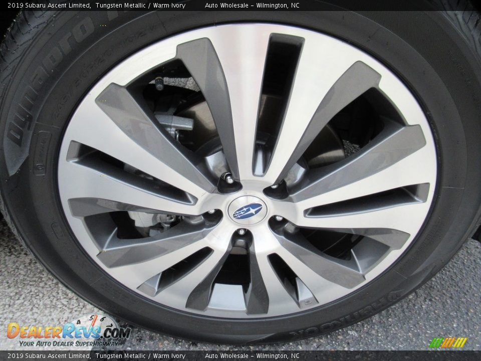 2019 Subaru Ascent Limited Tungsten Metallic / Warm Ivory Photo #7