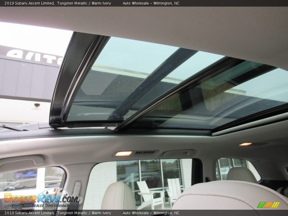 2019 Subaru Ascent Limited Tungsten Metallic / Warm Ivory Photo #14