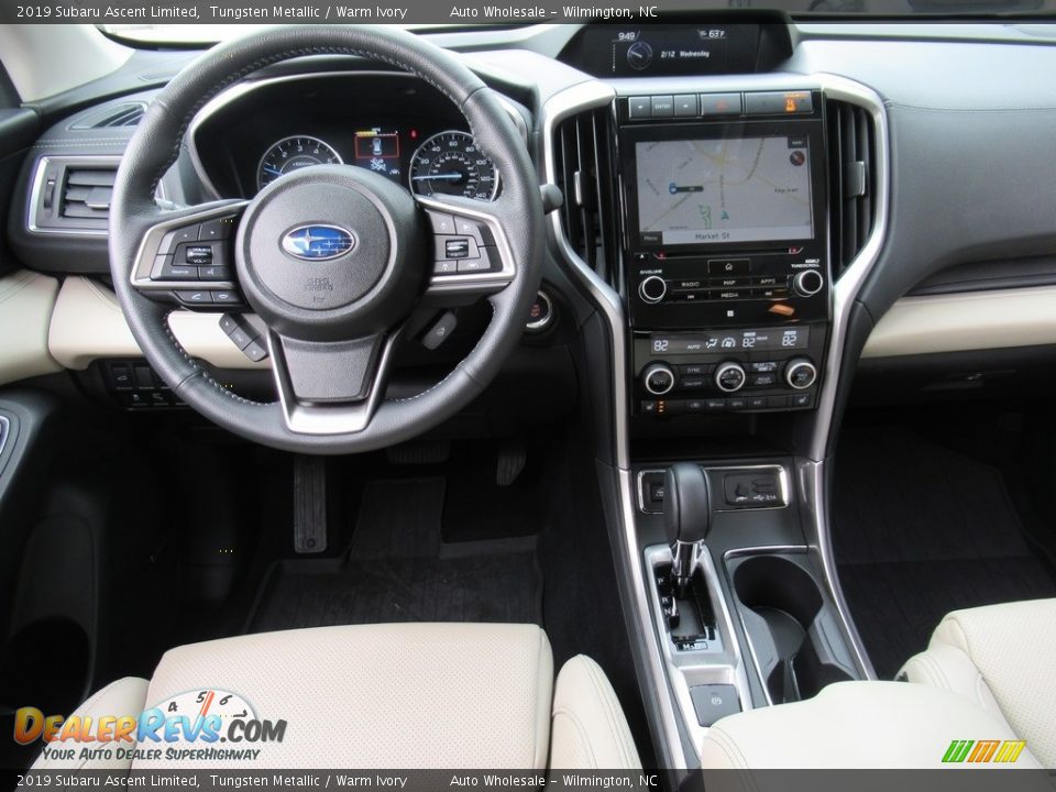 2019 Subaru Ascent Limited Tungsten Metallic / Warm Ivory Photo #15