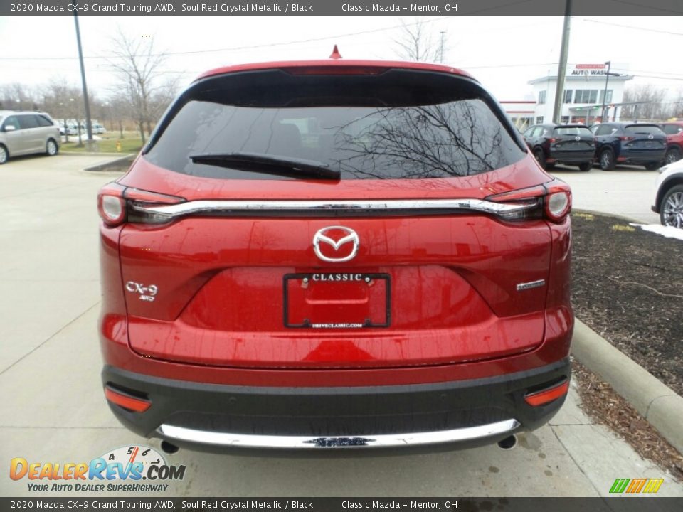 2020 Mazda CX-9 Grand Touring AWD Soul Red Crystal Metallic / Black Photo #6
