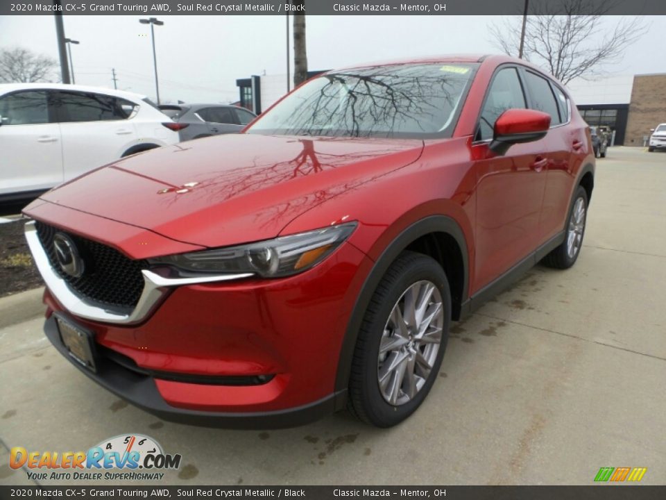 2020 Mazda CX-5 Grand Touring AWD Soul Red Crystal Metallic / Black Photo #3