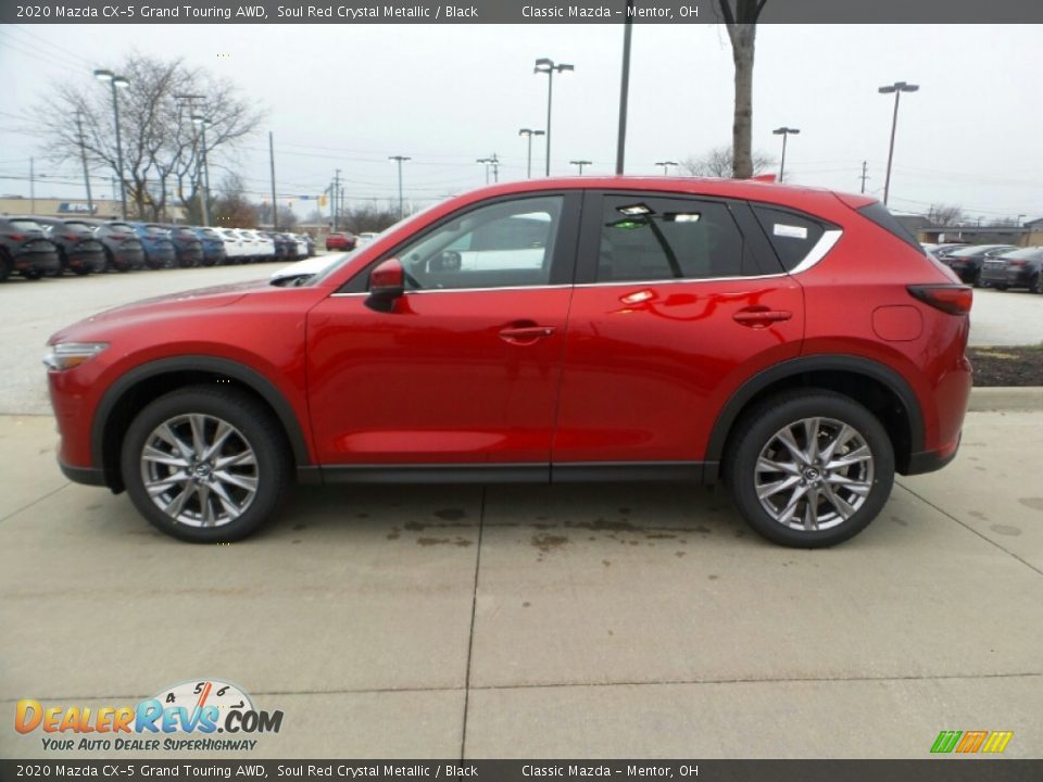 2020 Mazda CX-5 Grand Touring AWD Soul Red Crystal Metallic / Black Photo #4