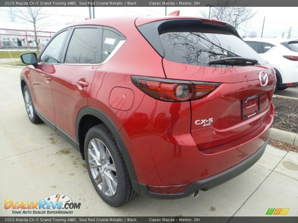 2020 Mazda CX-5 Grand Touring AWD Soul Red Crystal Metallic / Black Photo #5