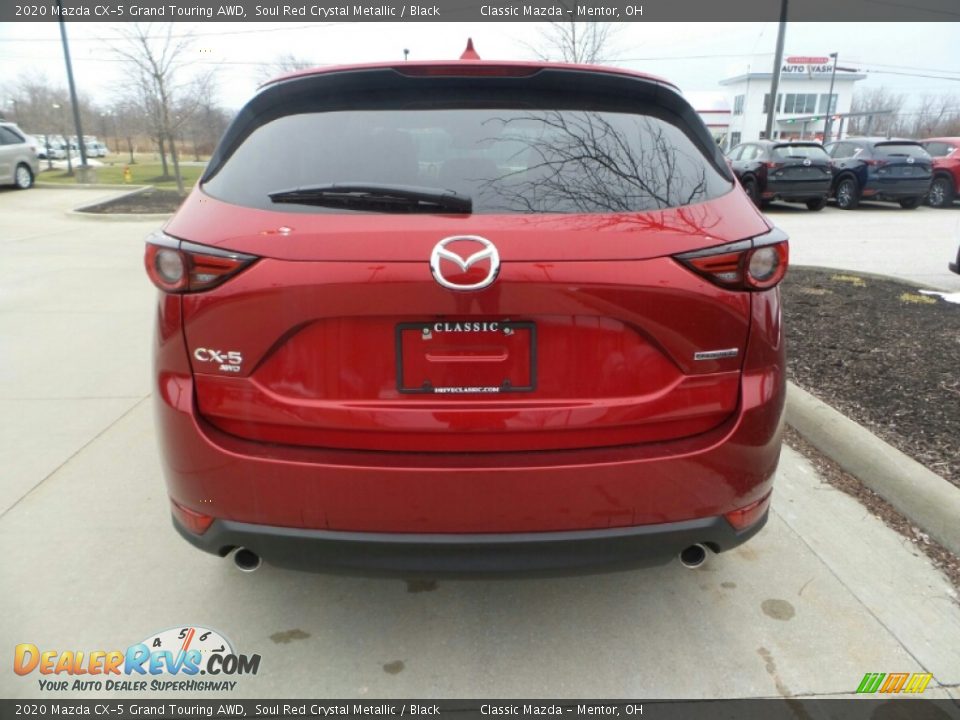 2020 Mazda CX-5 Grand Touring AWD Soul Red Crystal Metallic / Black Photo #6