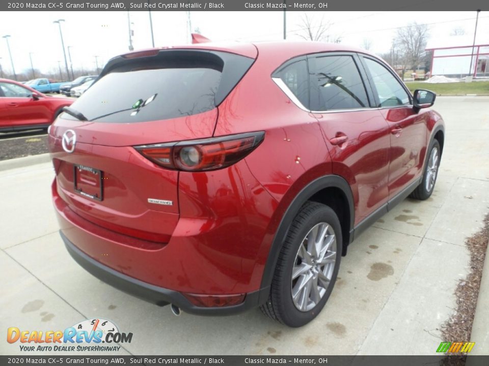 2020 Mazda CX-5 Grand Touring AWD Soul Red Crystal Metallic / Black Photo #7