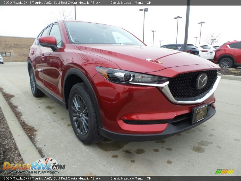 2020 Mazda CX-5 Touring AWD Soul Red Crystal Metallic / Black Photo #1