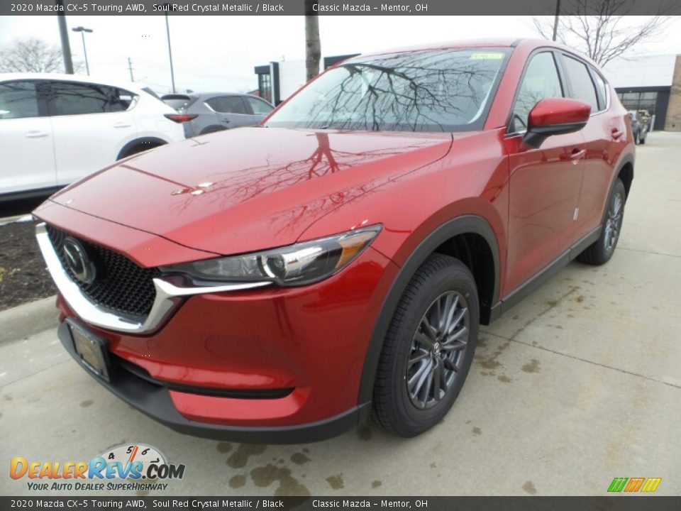 2020 Mazda CX-5 Touring AWD Soul Red Crystal Metallic / Black Photo #3