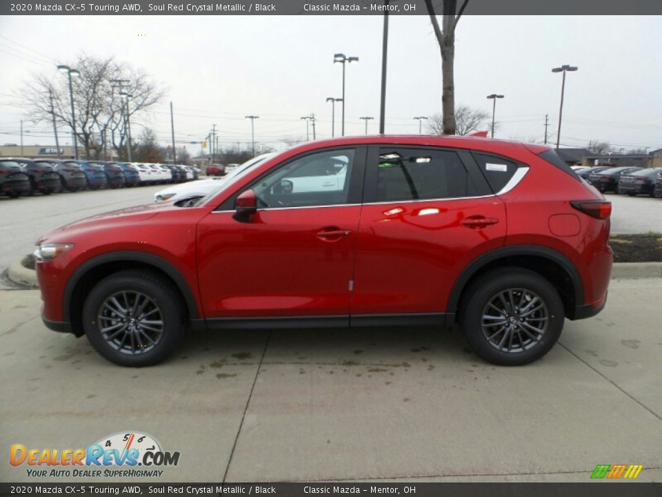 2020 Mazda CX-5 Touring AWD Soul Red Crystal Metallic / Black Photo #4