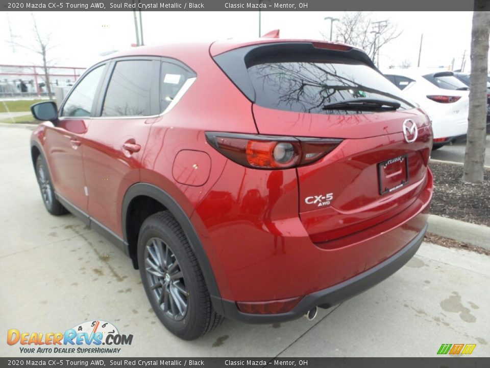 2020 Mazda CX-5 Touring AWD Soul Red Crystal Metallic / Black Photo #5
