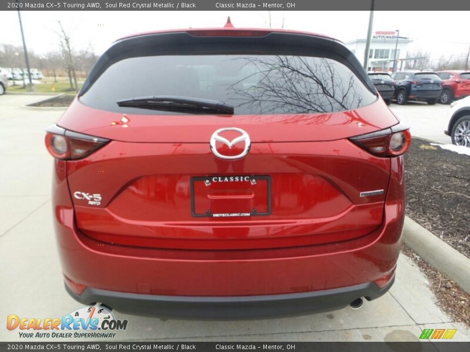 2020 Mazda CX-5 Touring AWD Soul Red Crystal Metallic / Black Photo #6