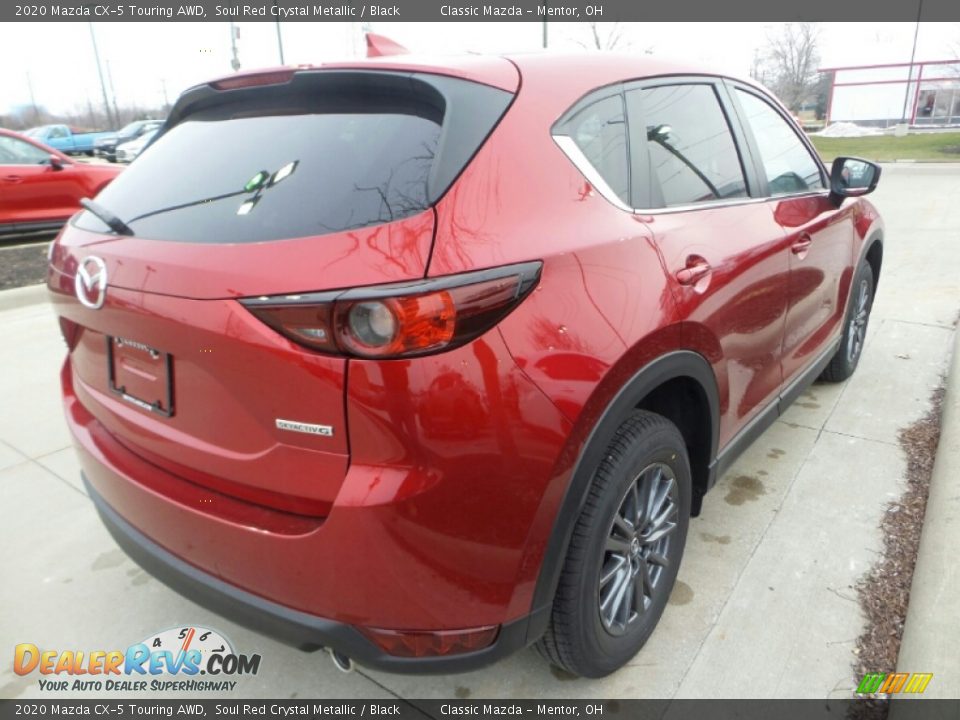 2020 Mazda CX-5 Touring AWD Soul Red Crystal Metallic / Black Photo #7