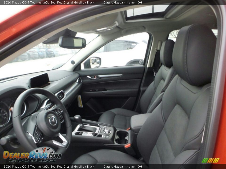 2020 Mazda CX-5 Touring AWD Soul Red Crystal Metallic / Black Photo #8