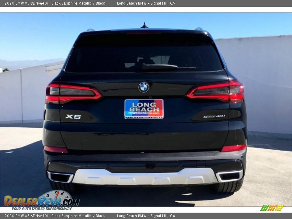 2020 BMW X5 sDrive40i Black Sapphire Metallic / Black Photo #3