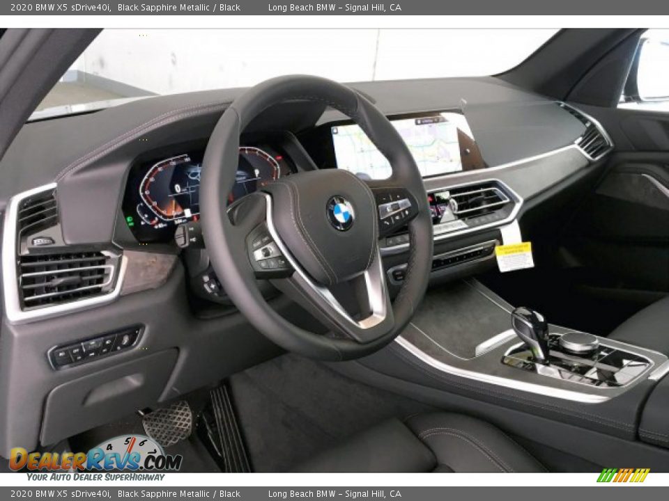 2020 BMW X5 sDrive40i Black Sapphire Metallic / Black Photo #4