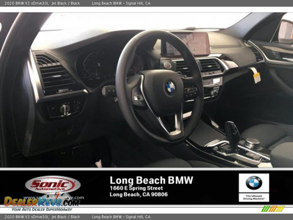 2020 BMW X3 sDrive30i Jet Black / Black Photo #6