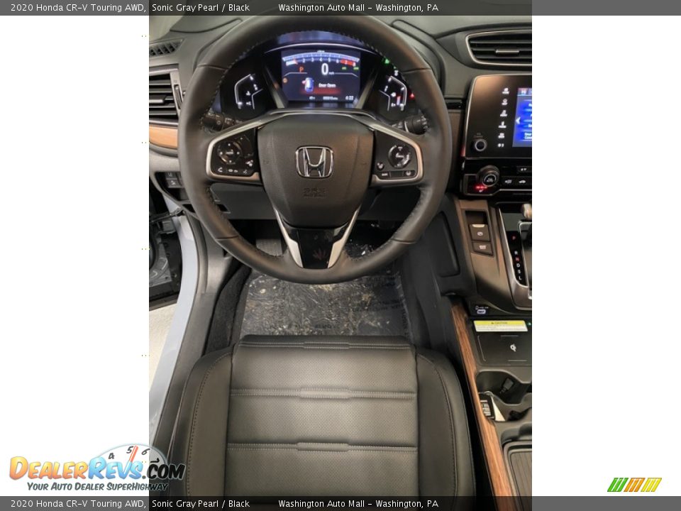 2020 Honda CR-V Touring AWD Sonic Gray Pearl / Black Photo #13