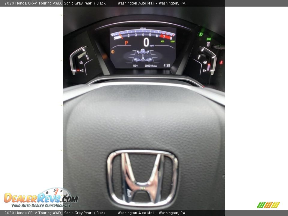 2020 Honda CR-V Touring AWD Sonic Gray Pearl / Black Photo #28