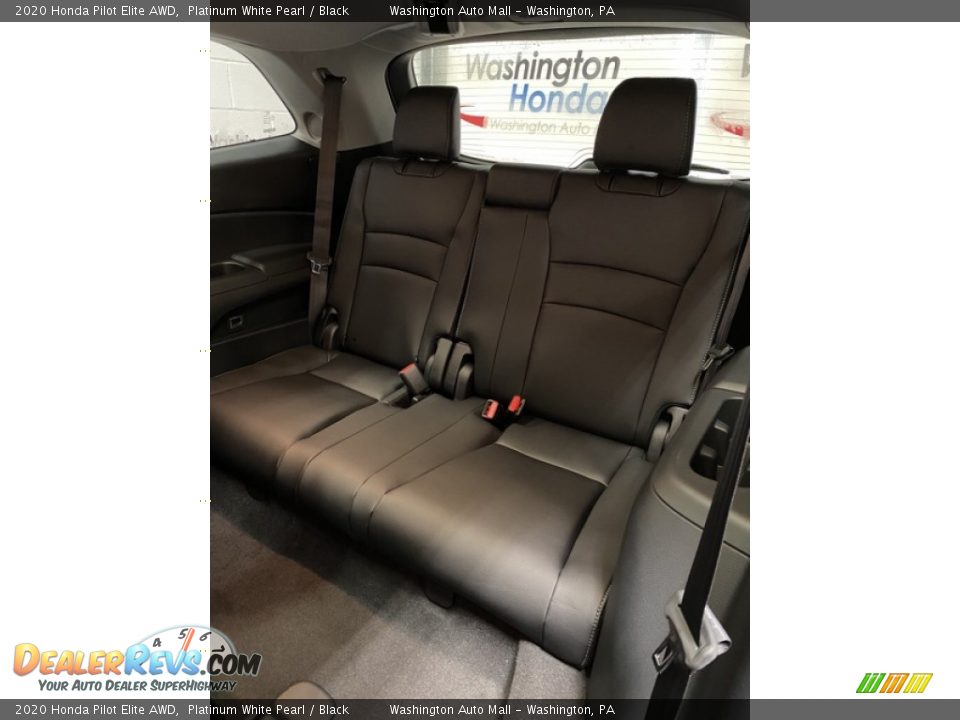 2020 Honda Pilot Elite AWD Platinum White Pearl / Black Photo #21