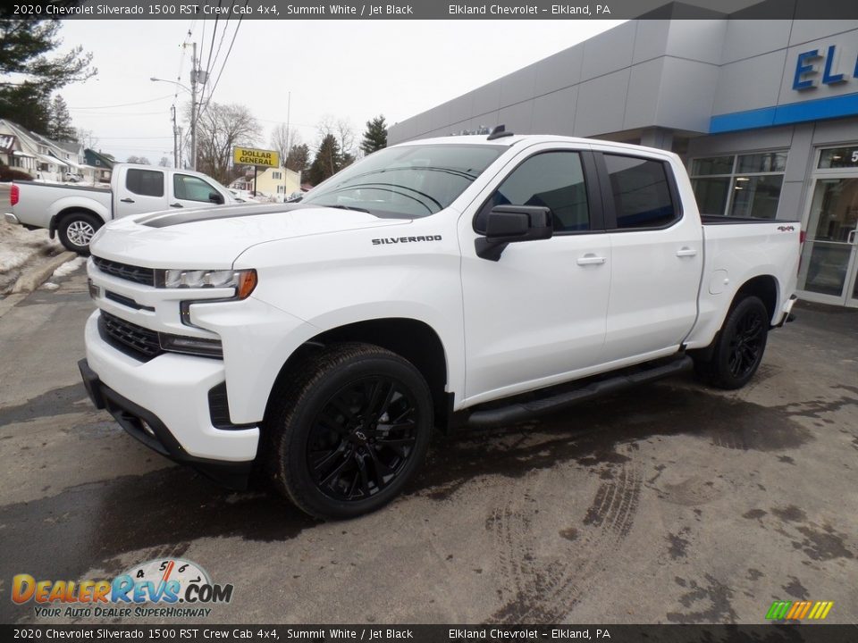 2020 Chevrolet Silverado 1500 RST Crew Cab 4x4 Summit White / Jet Black Photo #1