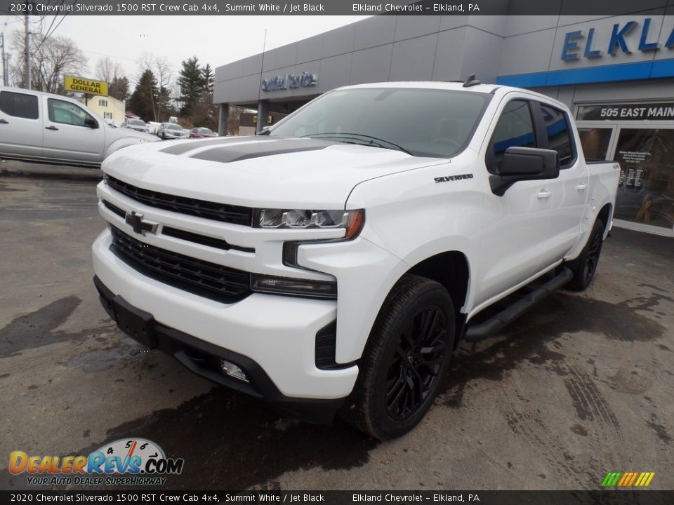 2020 Chevrolet Silverado 1500 RST Crew Cab 4x4 Summit White / Jet Black Photo #2