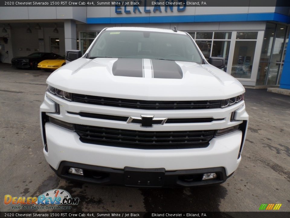 2020 Chevrolet Silverado 1500 RST Crew Cab 4x4 Summit White / Jet Black Photo #3