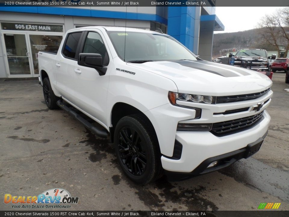 2020 Chevrolet Silverado 1500 RST Crew Cab 4x4 Summit White / Jet Black Photo #5