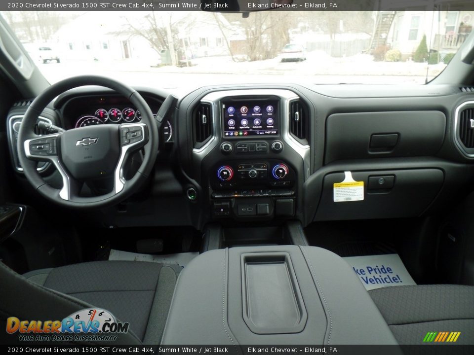 2020 Chevrolet Silverado 1500 RST Crew Cab 4x4 Summit White / Jet Black Photo #36