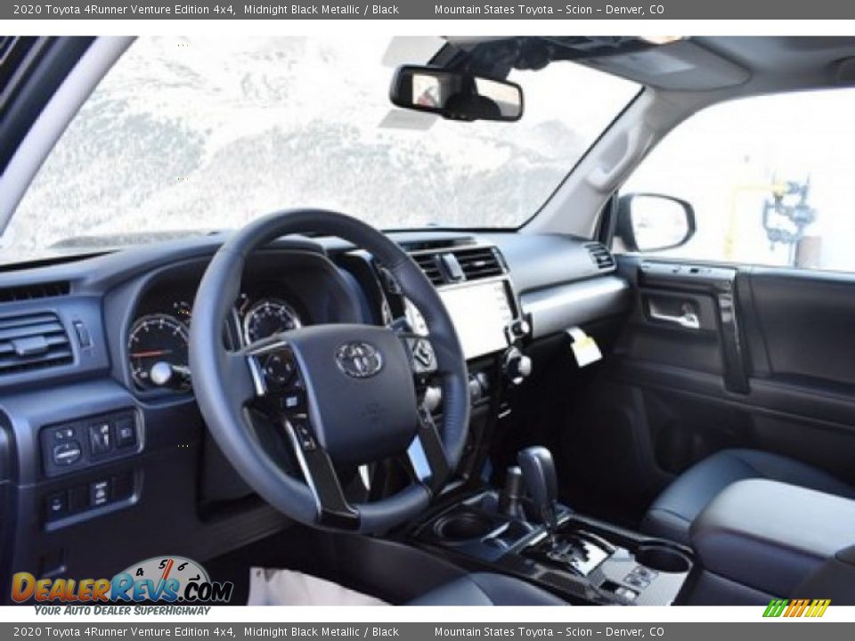 2020 Toyota 4Runner Venture Edition 4x4 Midnight Black Metallic / Black Photo #5