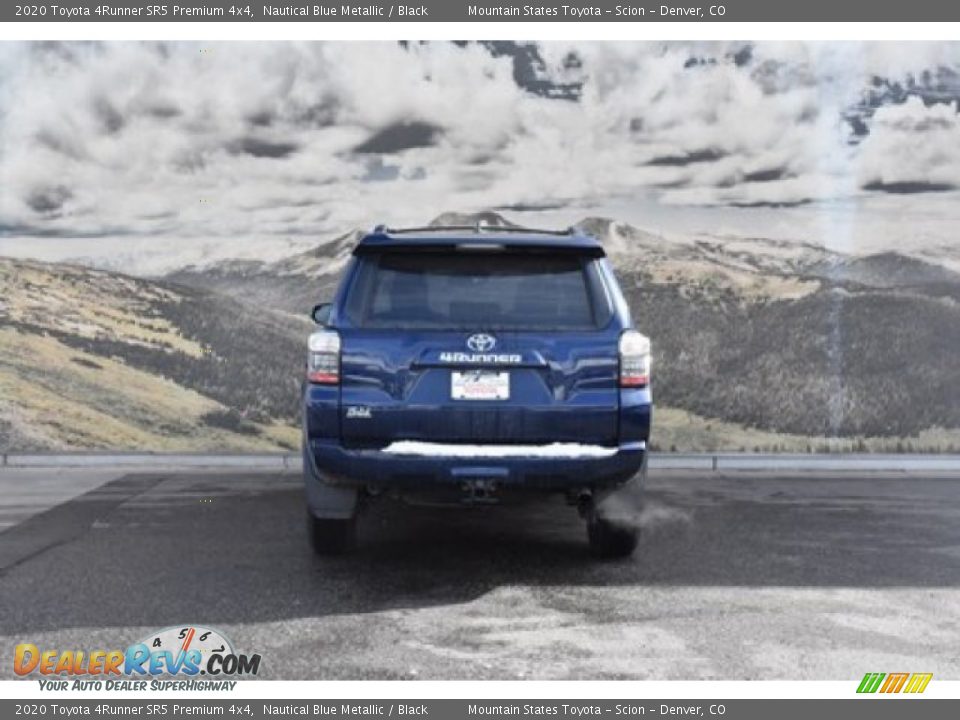 2020 Toyota 4Runner SR5 Premium 4x4 Nautical Blue Metallic / Black Photo #4